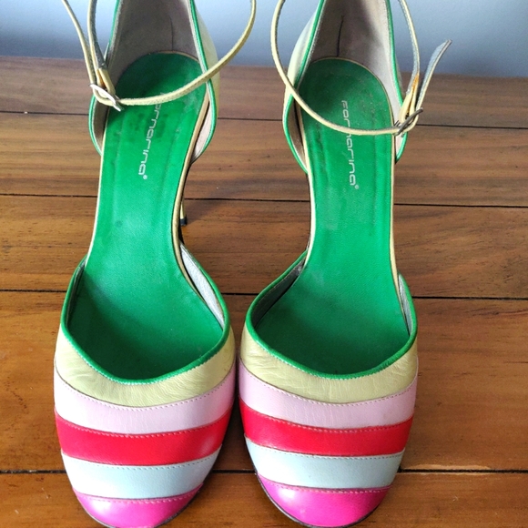 Fornarina Multicolor Heel with straps - Picture 1 of 3
